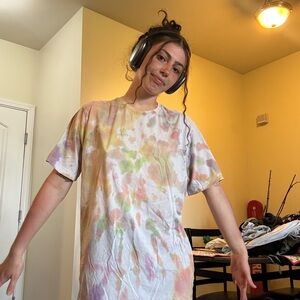 Colorful Tie-Dye T-Shirt